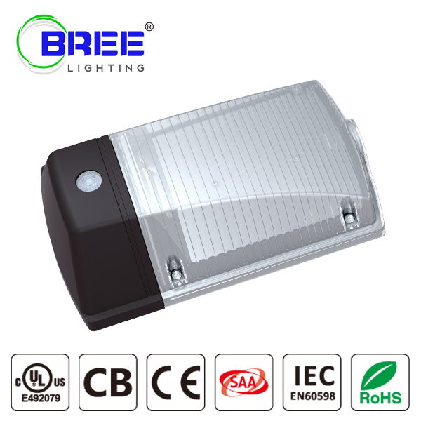 30W LED Wall Pack Light, Dusk-to-dawn Photocell, Waterproof IP65