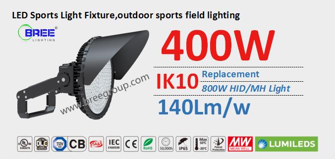 LED sports light fixture,outdoor sports field lighting
